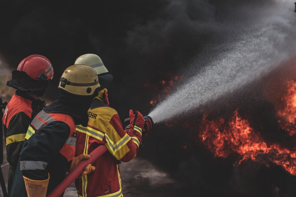 How can a firefighter prove direct exposure to a carcinogen
